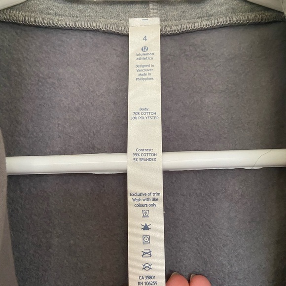 Lululemon Grey Vest - Picture 2 of 2